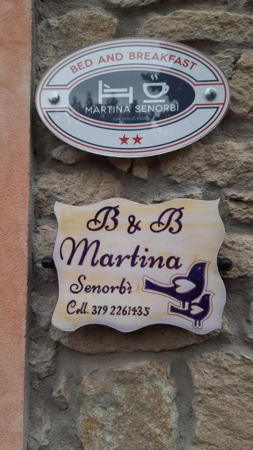 B&B Martina Senorbi Exterior foto
